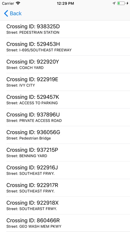 Rail Crossing Locator screenshot-3