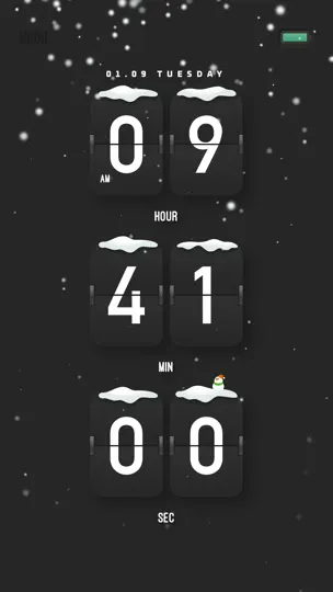 Capture d'écran de Horloge MD Clock sur iPhone 4