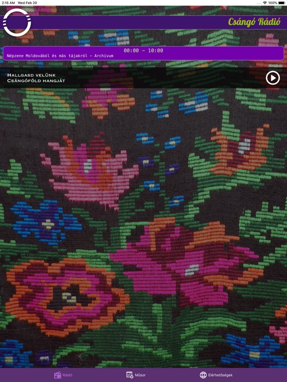 Screenshot #4 pour Csángó Rádió