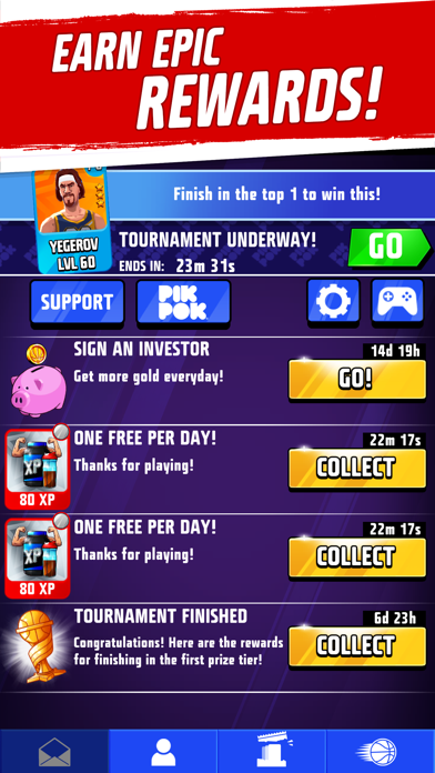 Rival Stars Basketball Screenshot