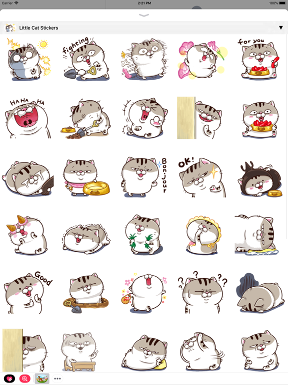Cute Animal Stickers • iPad screenshot 2 - Stickers app