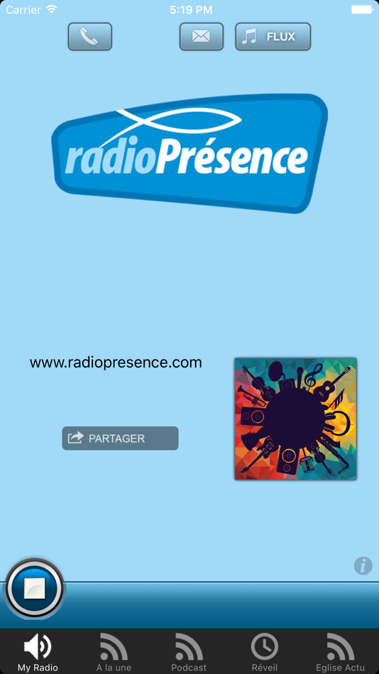 #1. Radio Présence (iOS) 由: Radio Presence (Occitanie)