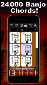 Banjo Chords Compass screenshot