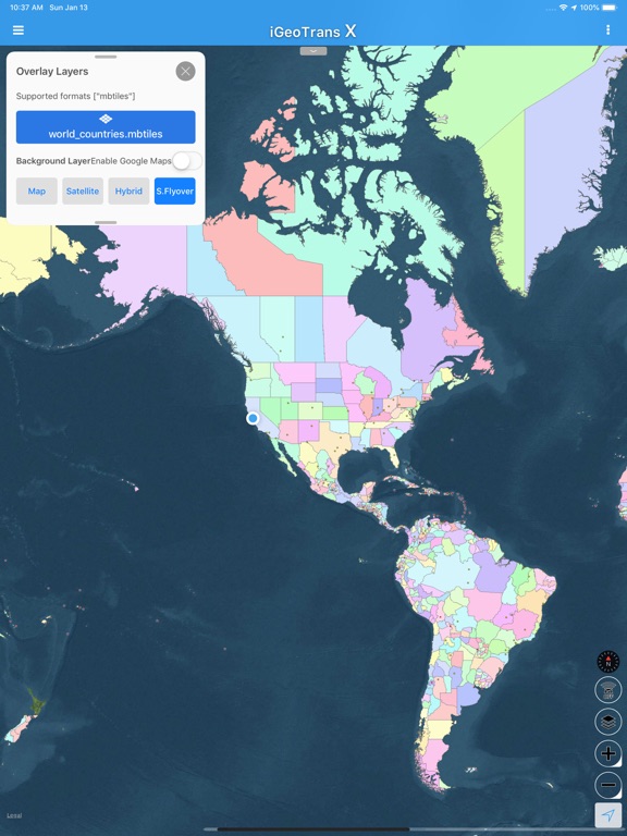 Screenshot #4 pour iGeoTrans X