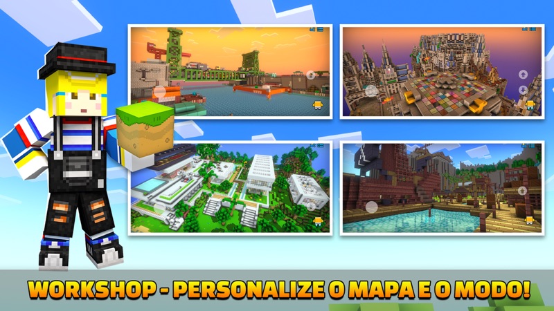 Cops N Robbers (FPS): 3D Pixel screenshot 6