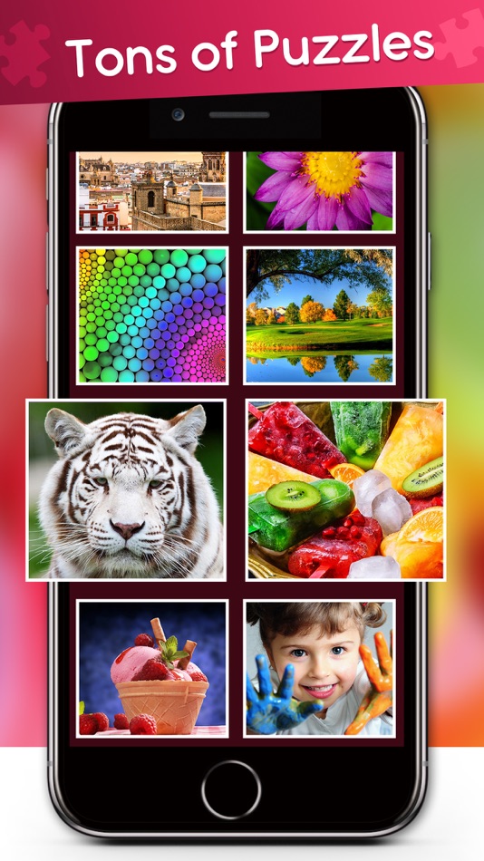 #4. Jigsaw Puzzle ++ (iOS) By: puzzle games for free