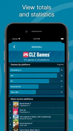 CLZ Games: collection database screenshot 6
