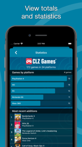 CLZ Games: collection database screenshot