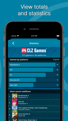 CLZ Games: collection database screenshot 6