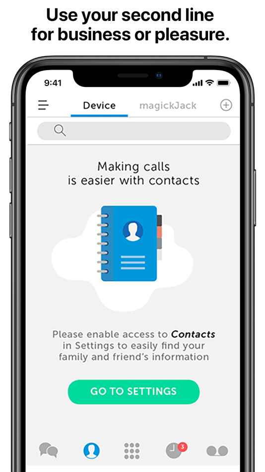 #4. magicApp Calling & Messaging (iOS) بواسطة: MAGICJACK VOIP SERVICES LLC