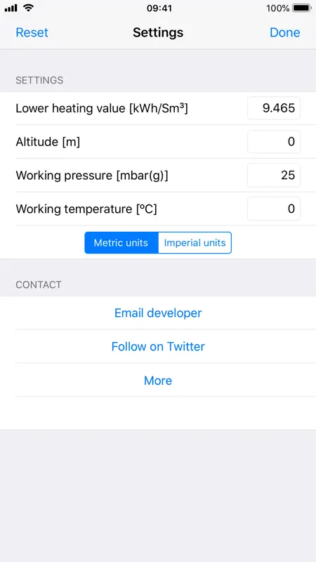 Natural Gas Pipe Size screenshot 2 of 4