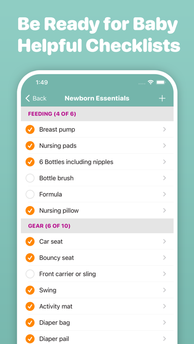 Pregnancy Tracker by Sprout Screenshot 4 - AppWisp.com Pregnancy Tracker by Sprout Screenshot 4 - AppWisp.com