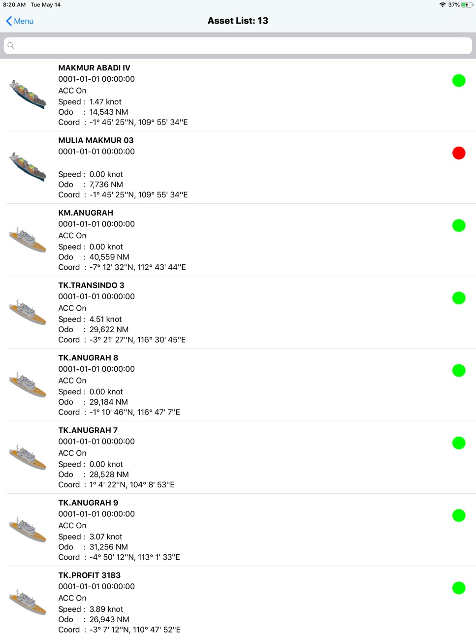 iPad screenshot