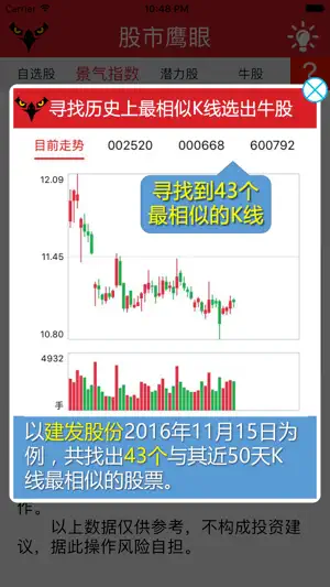 股市鹰眼——人工智能选股App screenshot 2