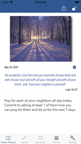 Prayer Prompts Journal screenshot