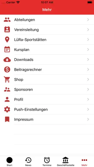 SpVgg LüRa e.V. screenshot 3