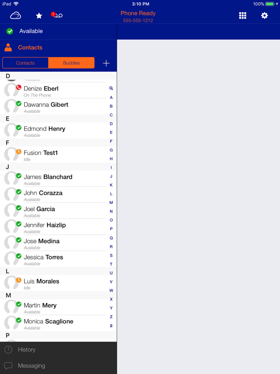 Fusion MobileConnect iPad screenshot 2 - Business app