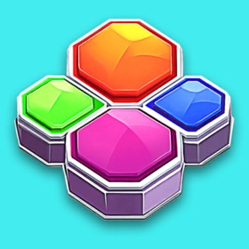 Hexa Merge Puzzle Sorting Game