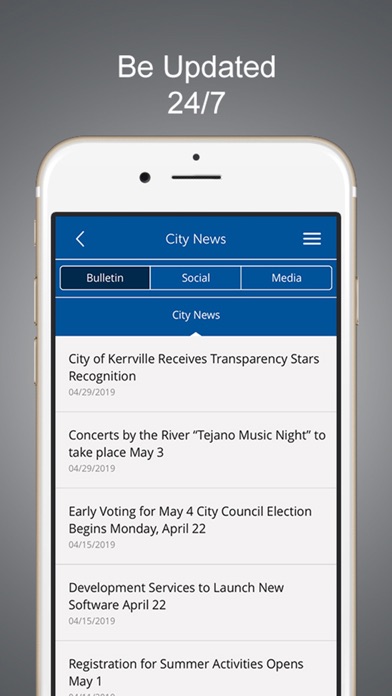 City of Kerrville Screenshot