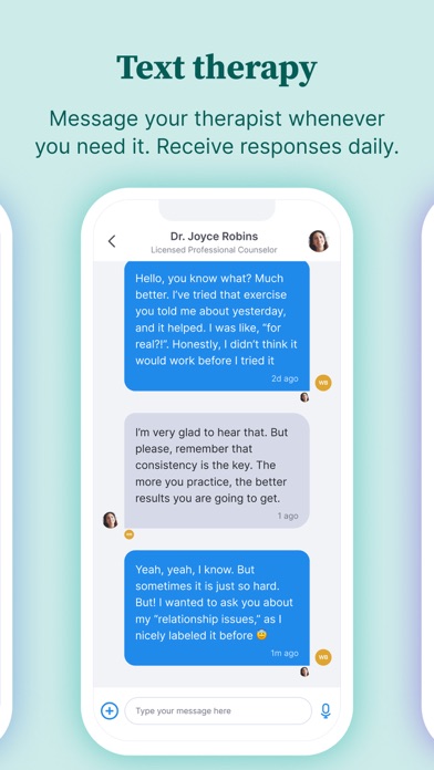 Calmerry: Talk to a Therapist Screenshot