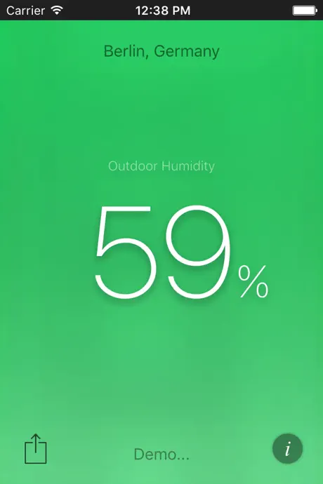 Humidity App