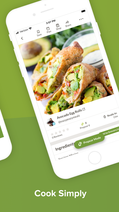 Prepear: Meal Planner App Store screenshot 9