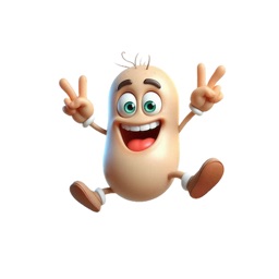 Jumping Bean Stickers