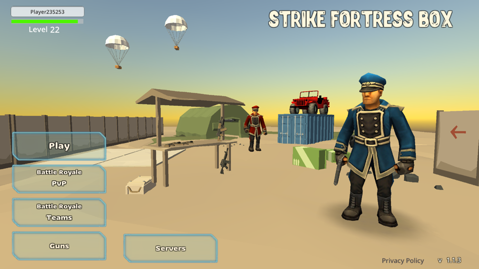#3. Strike Fortress Box Royale (iOS) 由: Narek Martirosyan