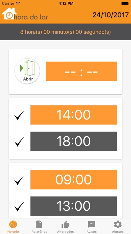 Hora do Lar - Funcionário
