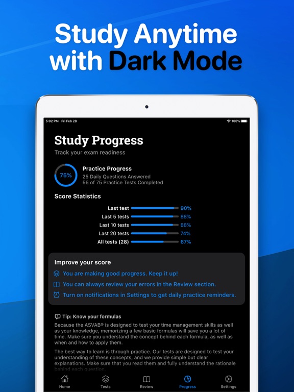 Screenshot #6 pour ASVAB Test Prep 2026