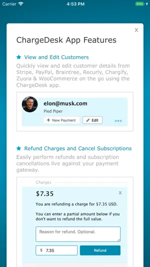 ChargeDesk screenshot 2