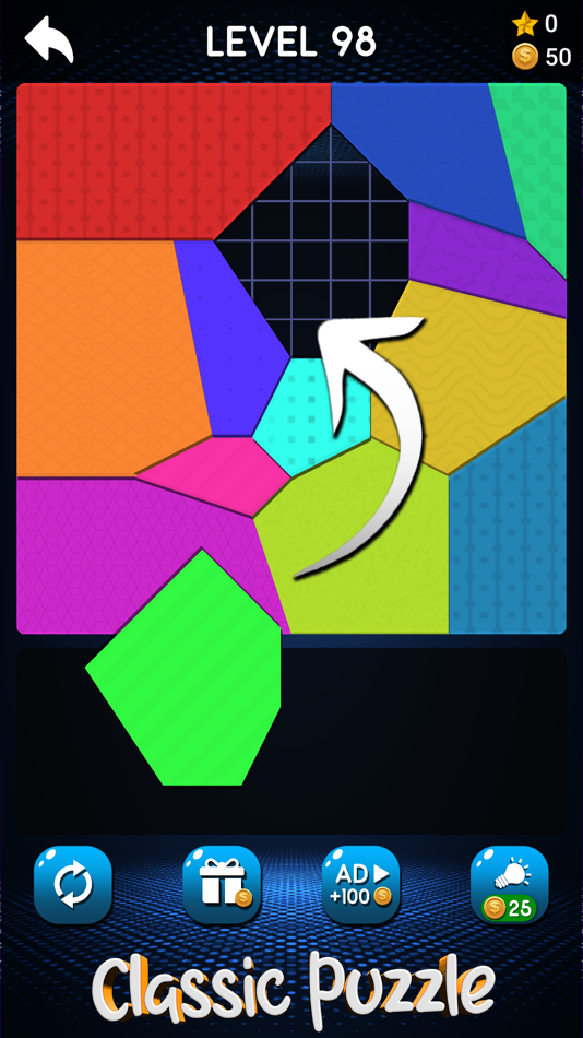 #2. Pazzel: New Tangram Puzzles (iOS) 由: Nguyen Thanh Nam