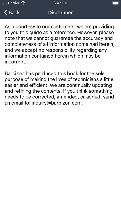 Barbizon Handbook screenshot-5