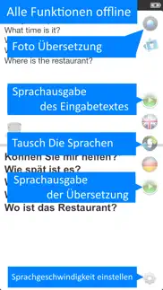 offline translator: german iphone screenshot 2