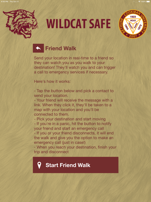 Wildcat Safe iPad screenshot 4 - Education app