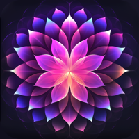 Peace Out, a meditation timer logo