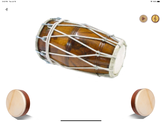 Tabla Drums Dhol Piano Guitar iPad screenshot