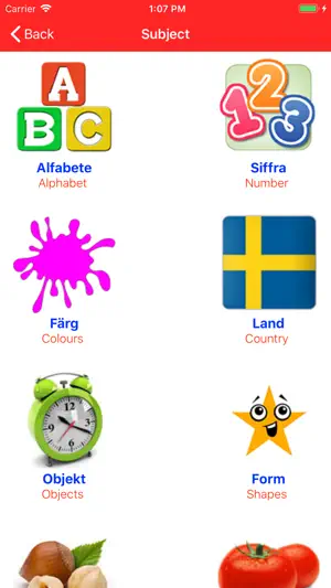 Learn Swedish Voca screenshot 2