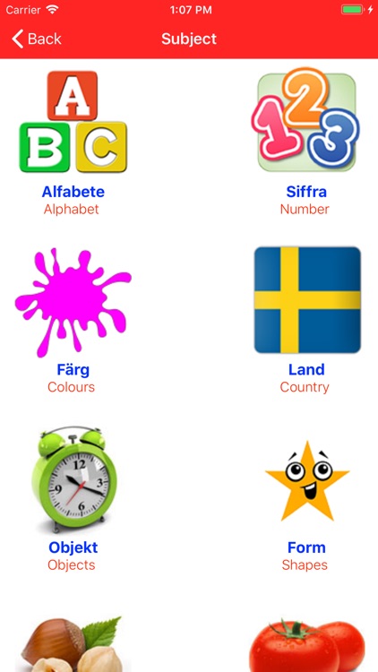 Learn Swedish Voca