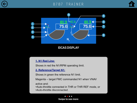 Screenshot #5 pour B787 Cockpit Pilot Trainer
