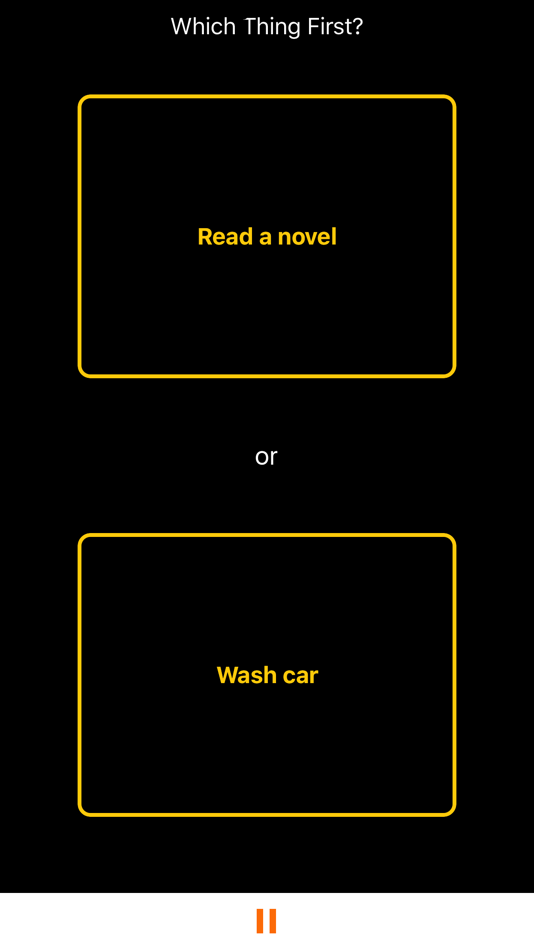 #2. Which Thing First? (WTF?) (iOS) 由: Westbright