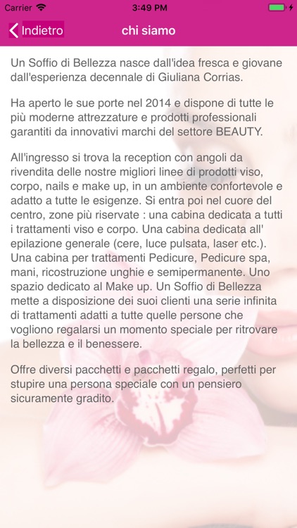 Un soffio di bellezza