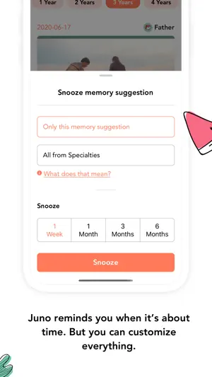 Juno - memories for your child screenshot 4
