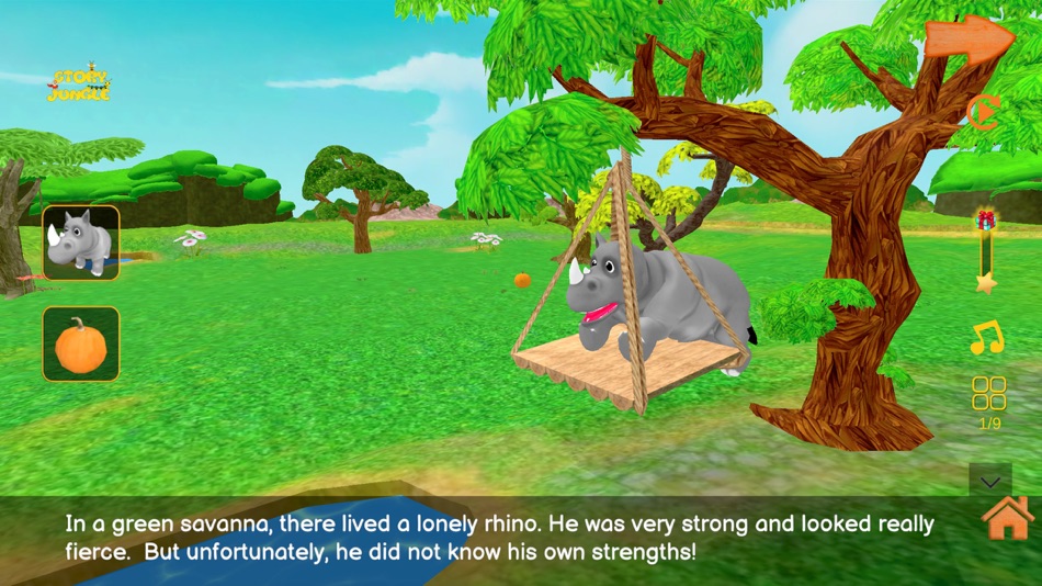 #5. Story Jungle (iOS) Podle: Glync Innotek