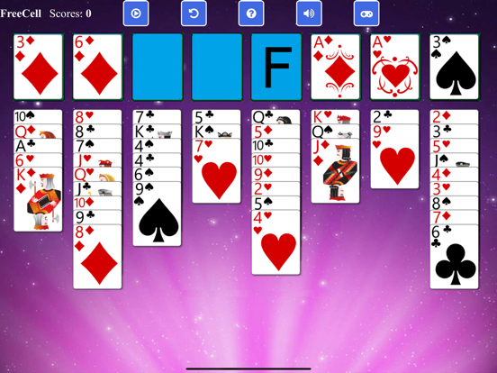 FreeCell Solitaire - iPad screenshot 4 - Games app