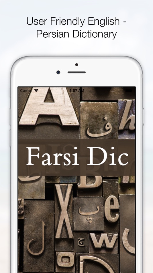 #1. Farsi Dic (iOS) 来自: Amir Kamali