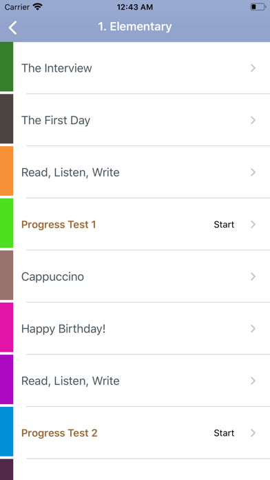 Aziksa Learning - myEnglish Screenshot