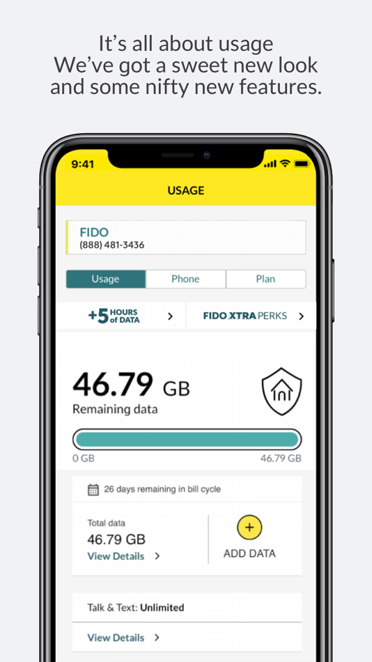 #1. Fido My Account (iOS) Podle: Fido Solutions Inc.