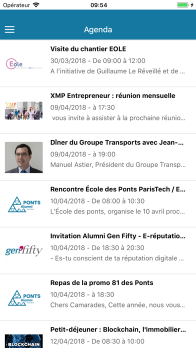 Screenshot #3 pour Ponts Alumni