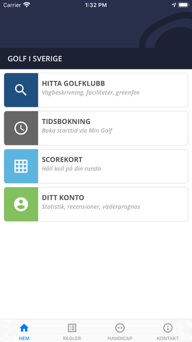 Screenshot #1 pour Golf i Sverige